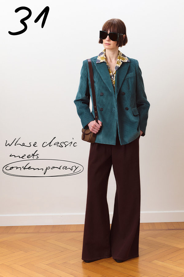 Pantalone Burgundy Palazzo Intrend