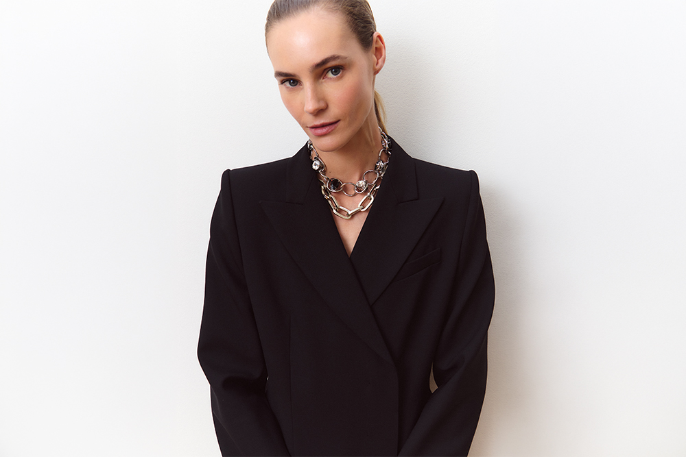 Chaqueta de gabardina