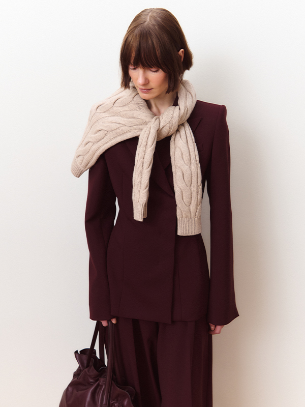 Chaqueta de gabardina