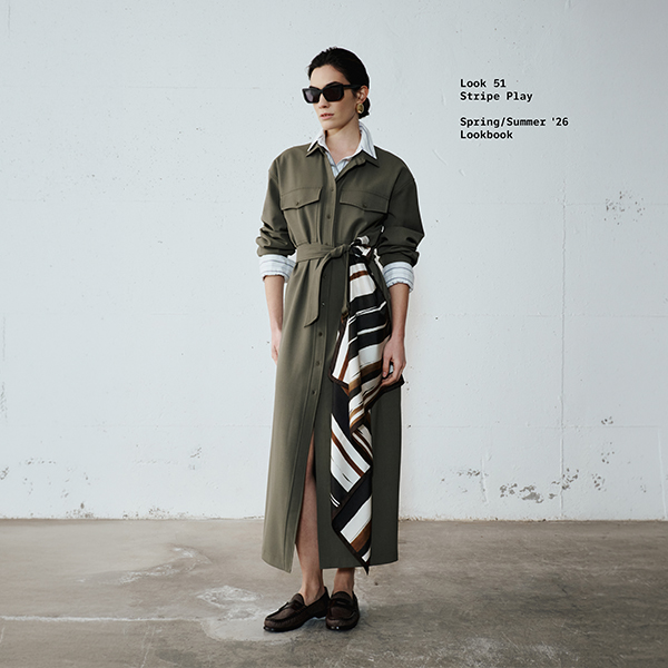 Stripes Top Look Intrend
