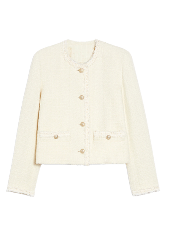 Short White Jacket Intrend